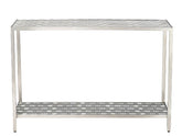 Mother Of Pearl Inlay Arrow Console Grey 1